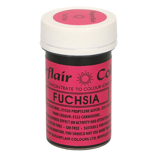 Speisefarben-Paste Sugarflair Fuchsia