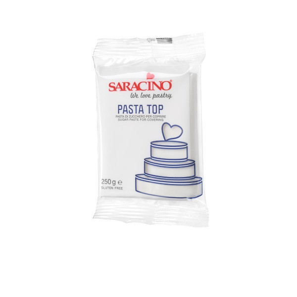 Saracino Fondant - Pasta Top Weiß - 250g