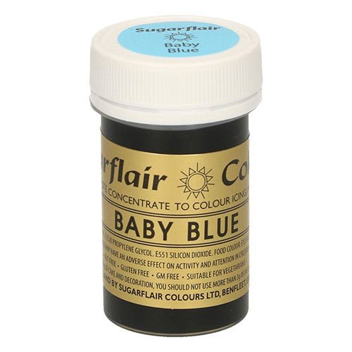 Speisefarben-Paste Sugarflair Baby Blue