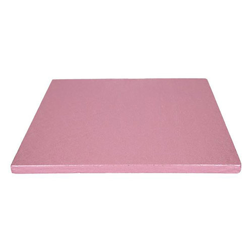 FunCakes Cake Drum - Cake Plate - Square 30.5 cm Pink