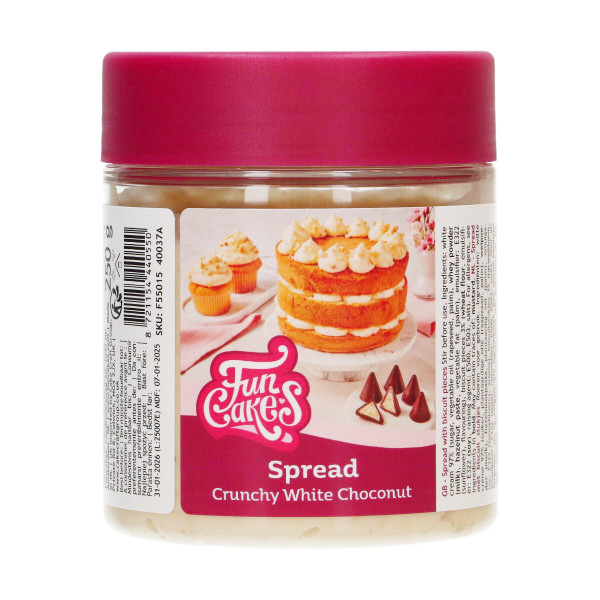 FunCakes Füllung - Knusprige Weiße Choconut 250 g