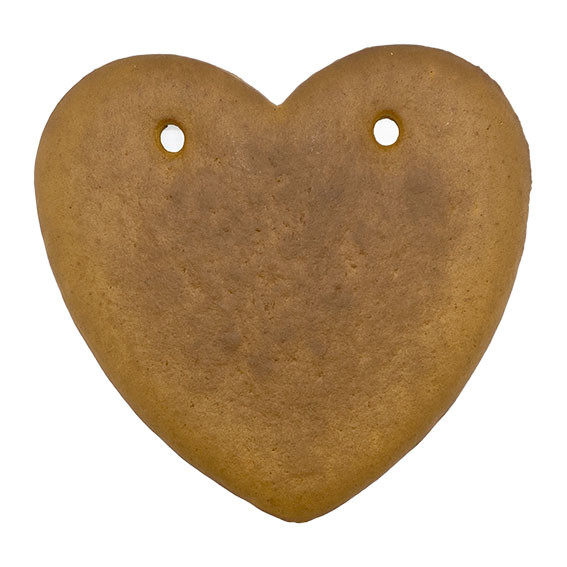 Gingerbread Heart Blank - Maxi