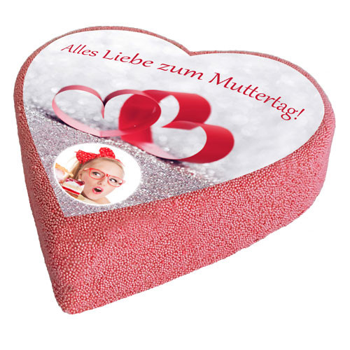 Motivtorte Muttertag Herz 3