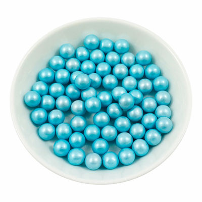 Schokoperlen - Chocoballs - Pearl Babyblau