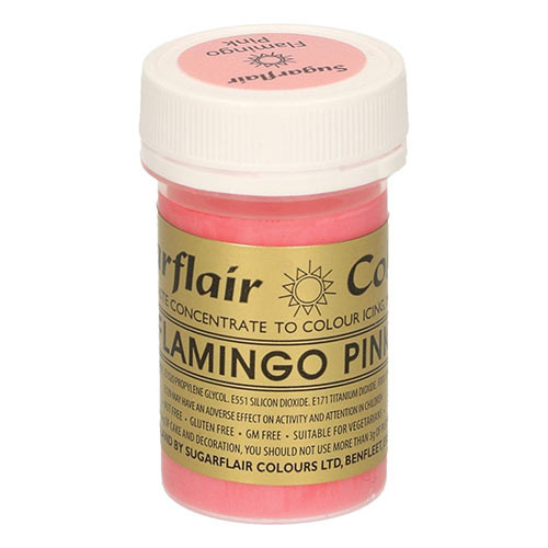 Sugarflair paste colour Flamingo Pink 25g