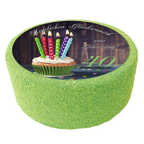 Motif cake Muffin