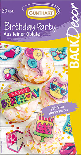 Birthday-Party - Wafer Paper