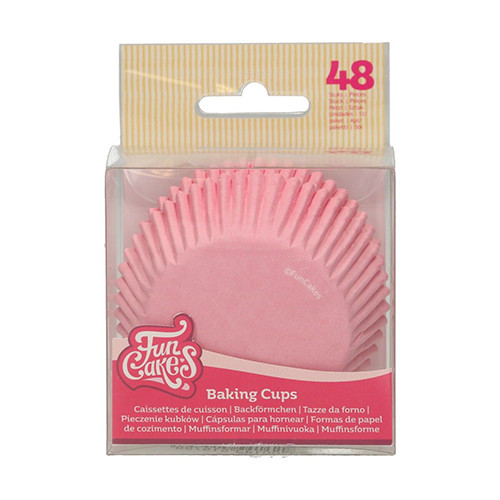 FunCakes baking cups - Light Pink - 48Pcs