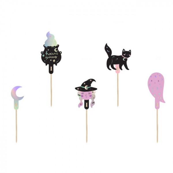 PartyDeco CakeTopper Set - Halloween