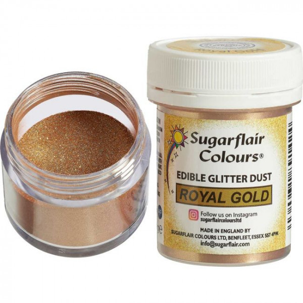 Sugarflair Edible Lustre Royal Gold 10g